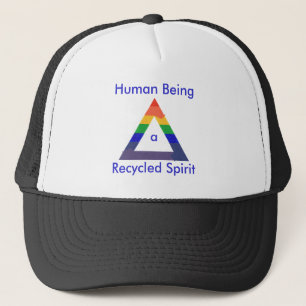 Gorras del Triángulo del Arcoiris con espíritu rec
