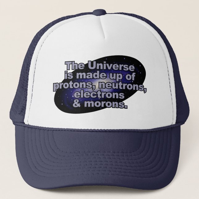 Gorras divertidos "El Universo" (Anverso)