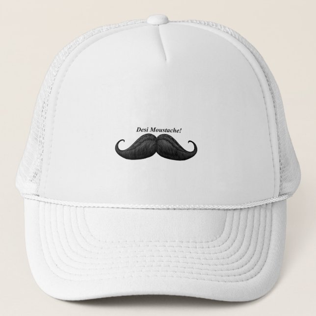 Gorras encerados y trenzados del mejor bigote de (Anverso)