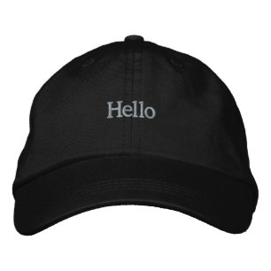 Gorras Estilizadas con Bordado
