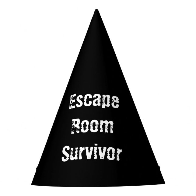 gorras Fiestas de "Escape Room" (Anverso)