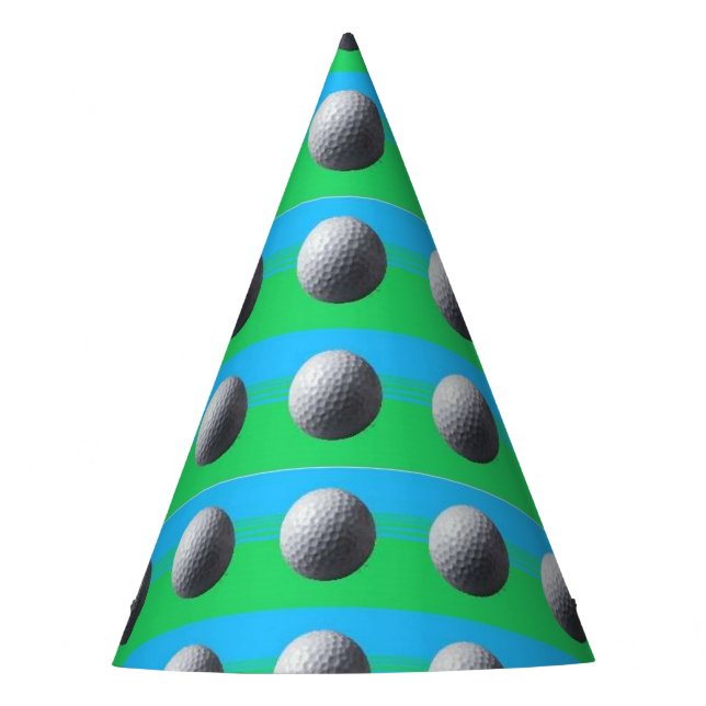 Gorras fiestas de Golf Ball (Anverso)