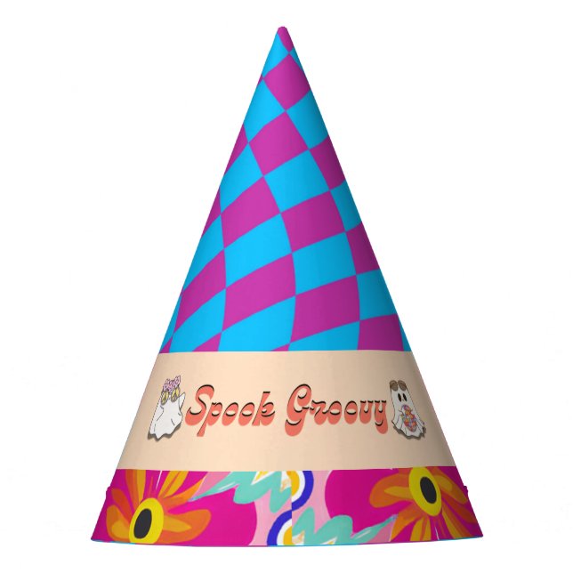 Gorras Fiestas de Halloween Spooky Groovy (Anverso)