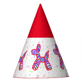 Gorras Fiestas de papel Fiesta de perros con globo