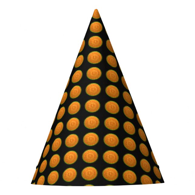 Gorras fiestas de puntos amarillos (Anverso)