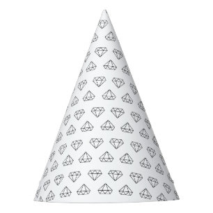 Gorras Fiestas del patrón de diamantes