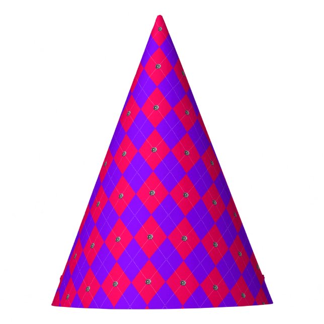 Gorras FIESTAS Princess Argyle Diamonds-PAPER (Anverso)