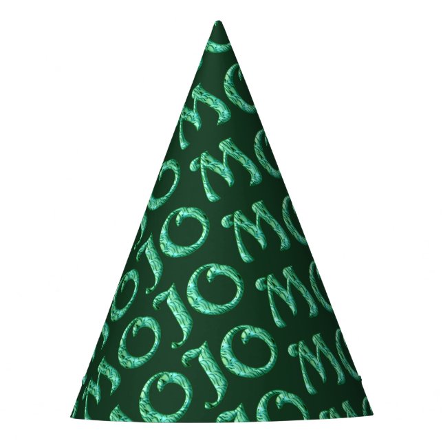 Gorras fiestas verdes de Mojo (Anverso)