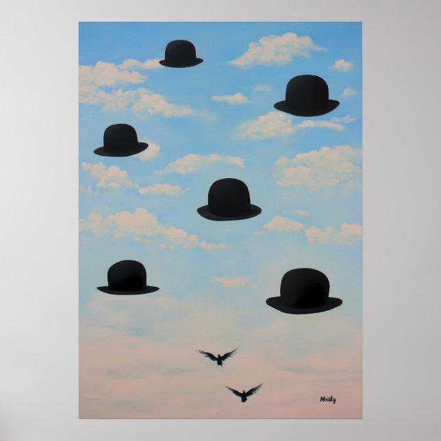 Gorras flotantes de Bowler Arte de ensueño (Frente)