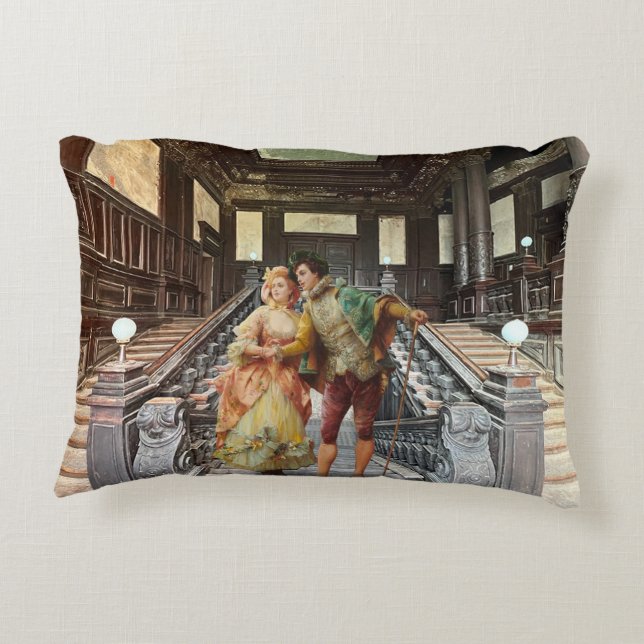 ¡gorras fuera! Cojín decorativo (Reverso)