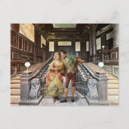 ¡gorras fuera! Postal de Navidad