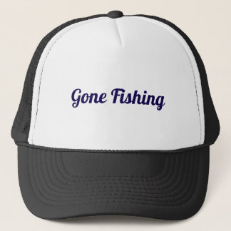 Gorras Gone Fishing para hombres y mujeres