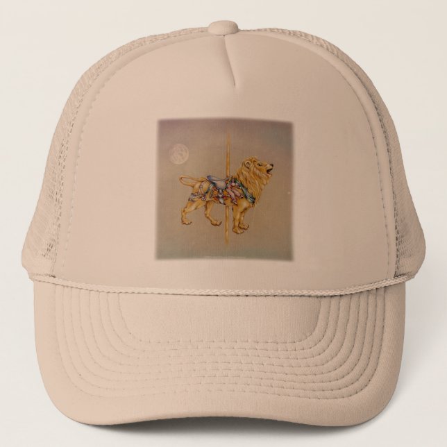 Gorras, gorras - Cuadrados de león carrusel (Anverso)