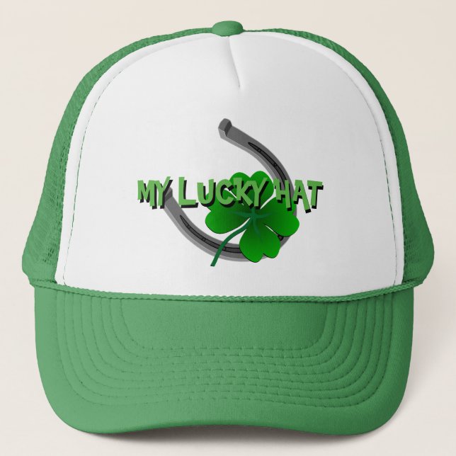 Gorras irlandeses de St. Patrick's Cap Lucky perso (Anverso)