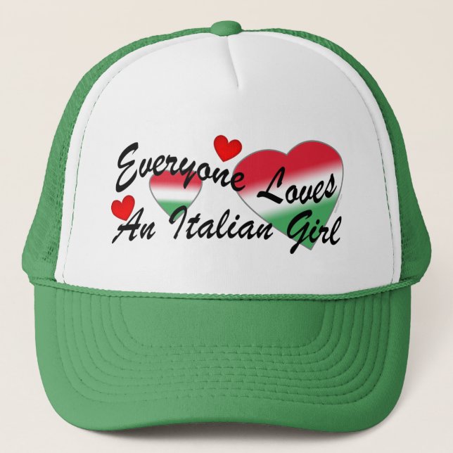 Gorras italianos del chica de los amores I (Anverso)