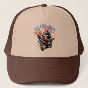   Gorras > Metal Moo-d – Rockin' Cow with a Guitar