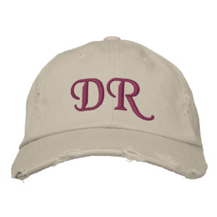 GORRAS MONOGRAMADOS