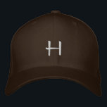 GORRAS MONOGRAMADOS<br><div class="desc">Elegante y refinado. Para agregar sus propias iniciales,  haga clic en personalizar. Borre el texto y escriba sus propias iniciales.</div>