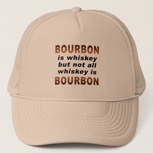 GORRAS - ¡No Todo Whisky Es BOURBON! (Anverso)