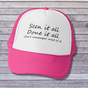 Gorras para mujer del camionero del rosa de la