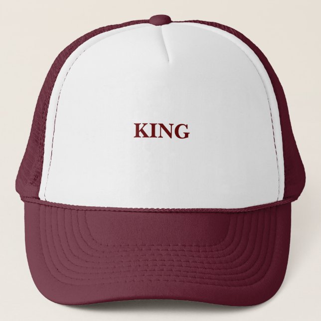 Gorras Personalizadas de Color Granate para Camion (Anverso)