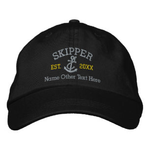 Gorras Personalizadas de Patrón con Ancla