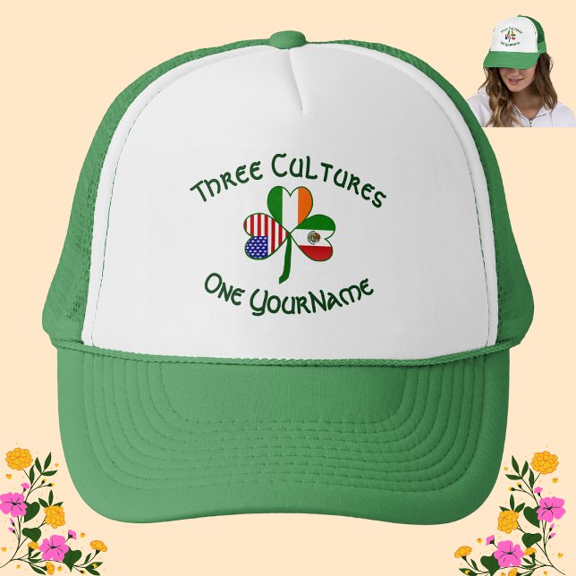 Gorras personalizadas de trébol con banderas de Mé (Subido por el creador)
