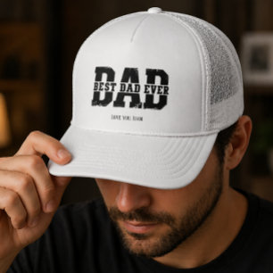 Gorras personalizadas para el mejor papá del mundo