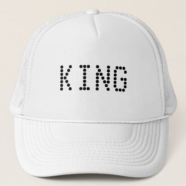 Gorras Personalizadas para Hombre con Texto Rey Bl (Anverso)