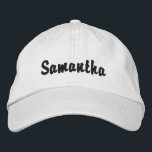 Gorras personalizados<br><div class="desc">Utilice los campos de plantilla para agregar su nombre o texto personalizado a estas tapas de béisbol personalizadas.</div>