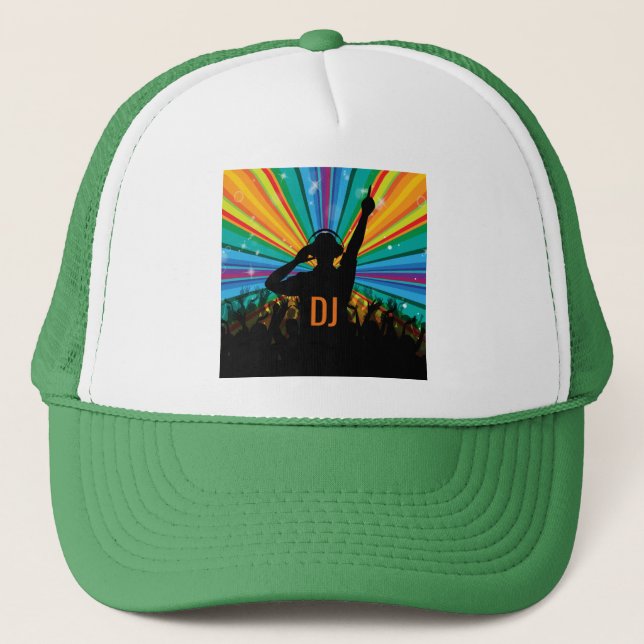 Gorras personalizados de DJ musicales (Anverso)