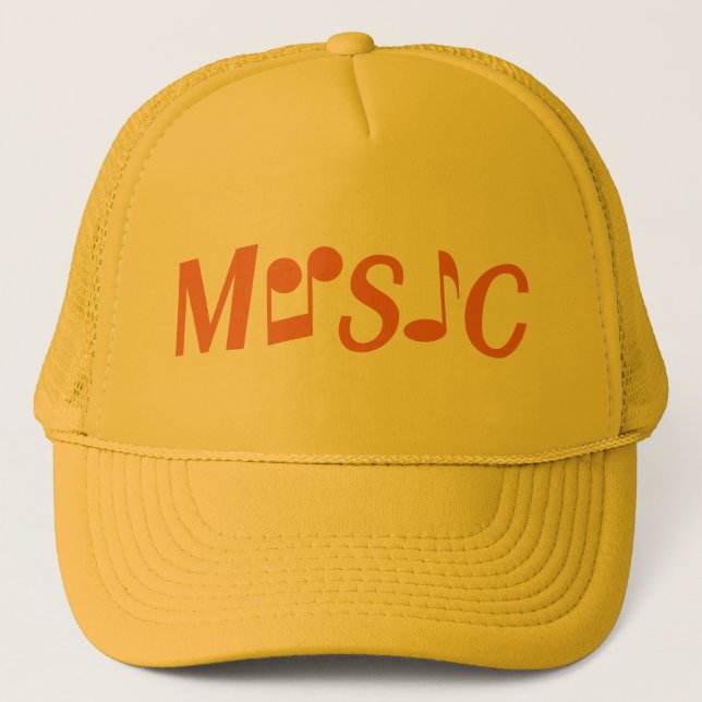 Gorras personalizados MUSIC (Anverso)