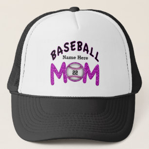 Gorras personalizados NÚMERO y NOMBRE de la mamá