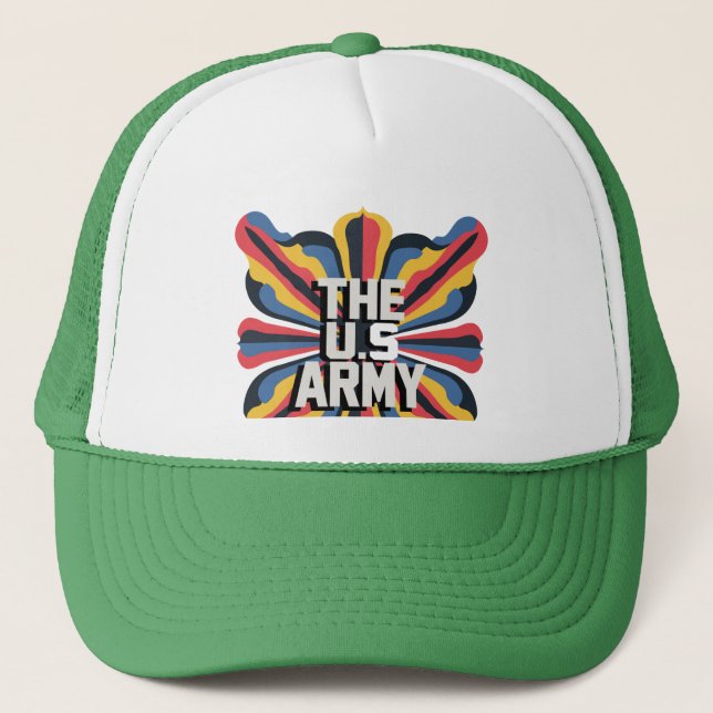 Gorras vibrantes de tipografía de ilustracion (Anverso)