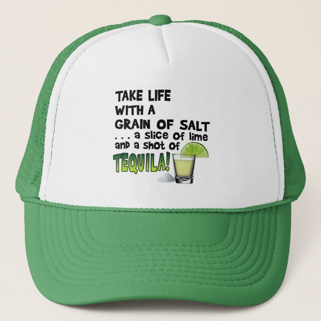 GORRAS - VIDA, LIME, SAL, TEQUILA! (Anverso)