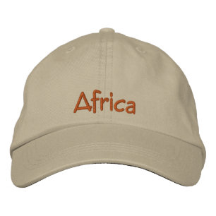 Gorras y gorras de safari en África