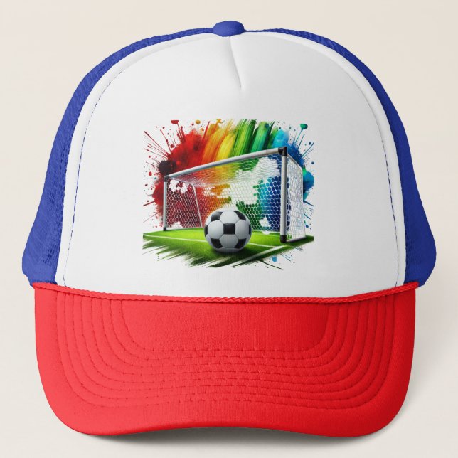 Gorras y sombreros temáticos de fútbol (Anverso)