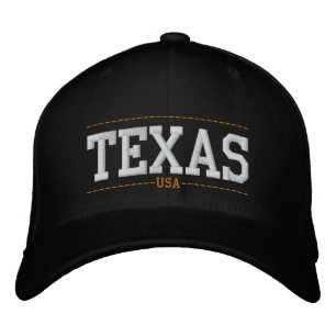 Gorras Zip Embroidered de Texas USA