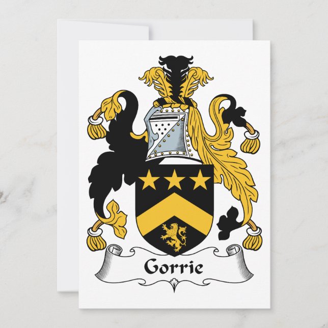 Gorrie Family Crest (Anverso)