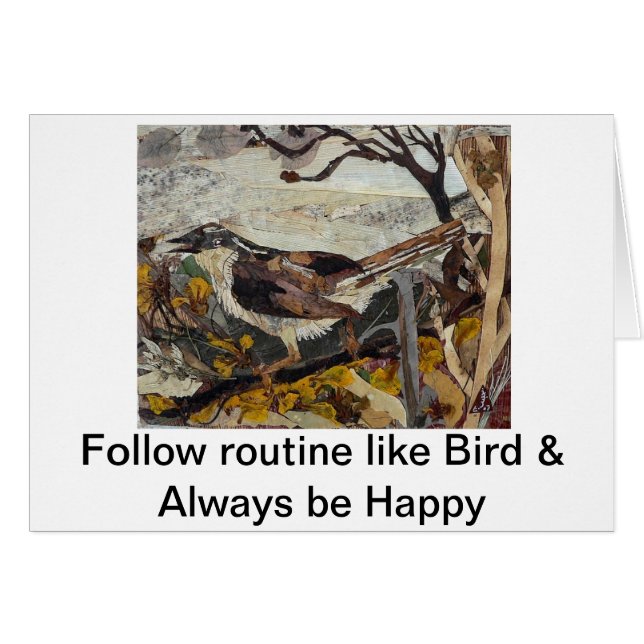 Gorrión del pájaro (Anverso (Horizontal))