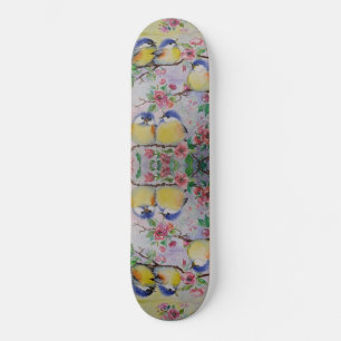 Gorriones Hermosos Patineta - Pintura