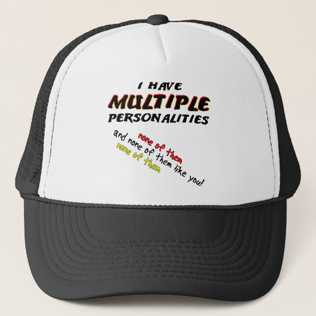 Gorrito de camionero con gorra de béisbol Ninguno  (Anverso)