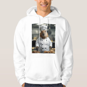 Gorrito de Chef Divertido Capybara, Sudadera con C