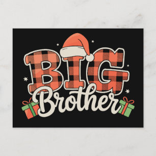 Gorrito de Santa Claus de hermano mayor Navidad Pl