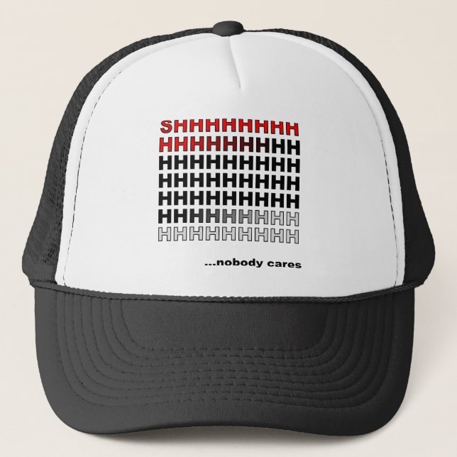 Gorrito Divertido Nadie Se Preocupa Sombrero de Ca (Anverso)