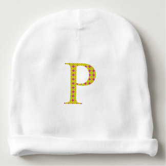 Gorrito Para Bebe Gorra con la letra P