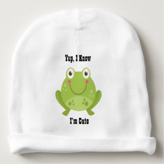 Gorrito Para Bebe Rana linda
