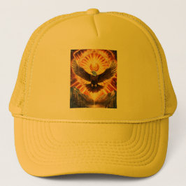 gorro con águila dorada