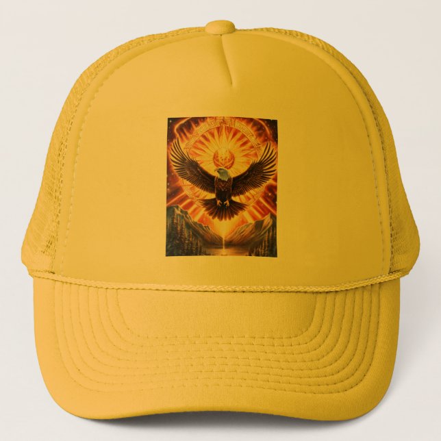 gorro con águila dorada (Anverso)