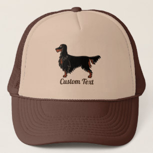 Gorro de camión de iconos de Gordon Setter